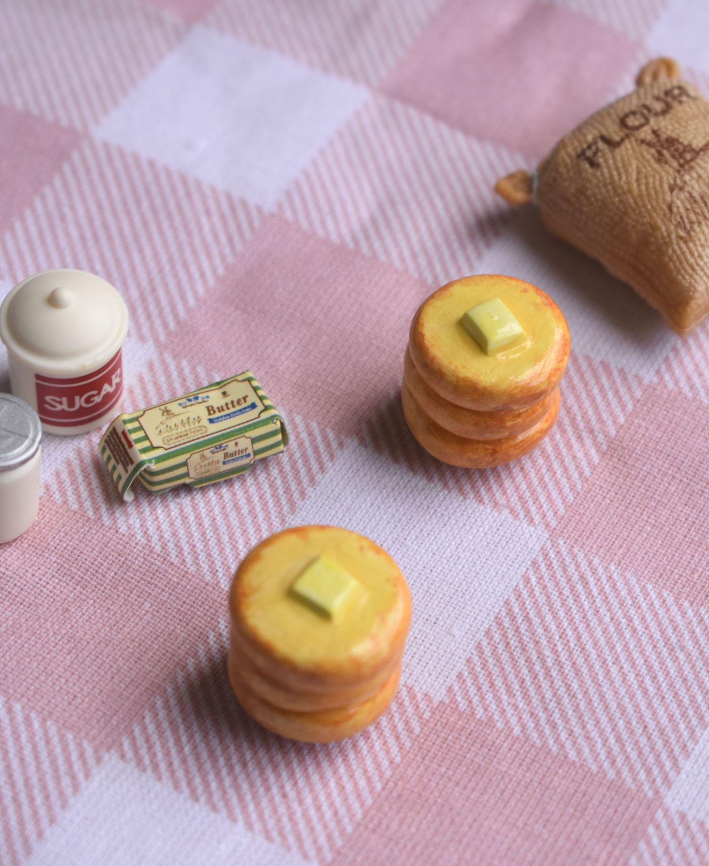 Handmade Cute Pancake Polymer Clay Magnet