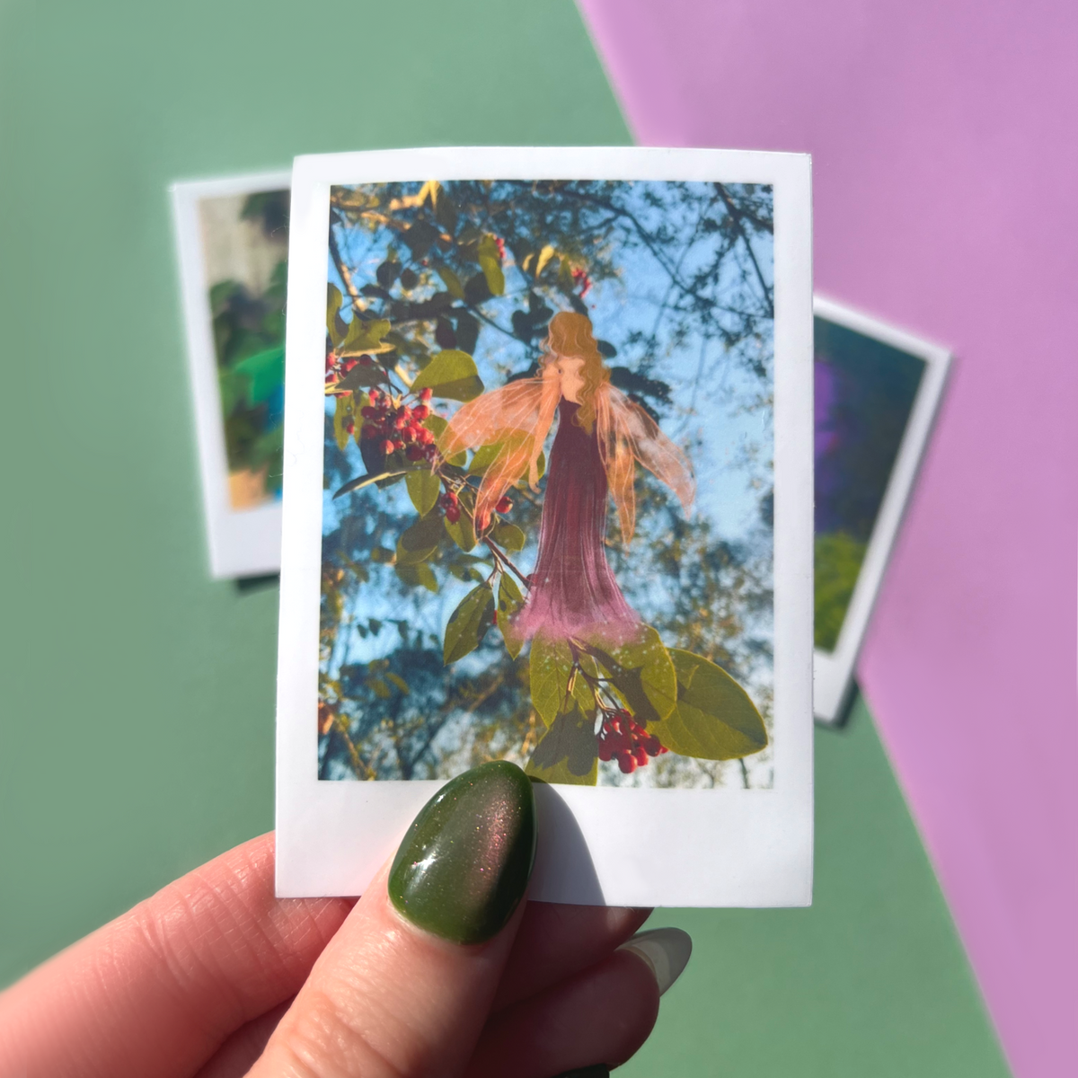 Hidden in Plain Sight Magical Polaroid Vinyl Stickers