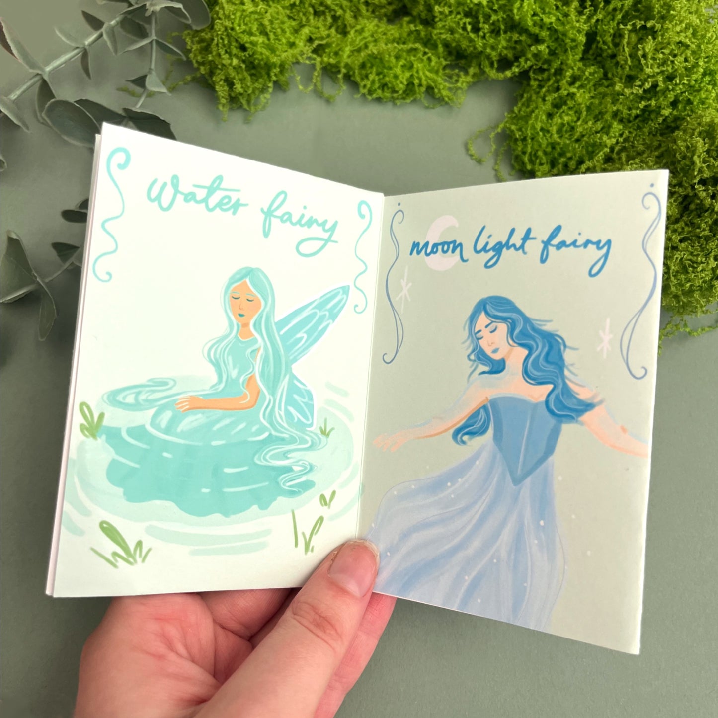 Magical Fairy Zine | Whimsical Fantasy Mini Book