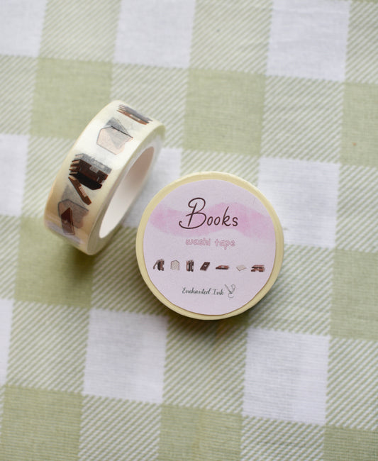vintage Books Washi Tape