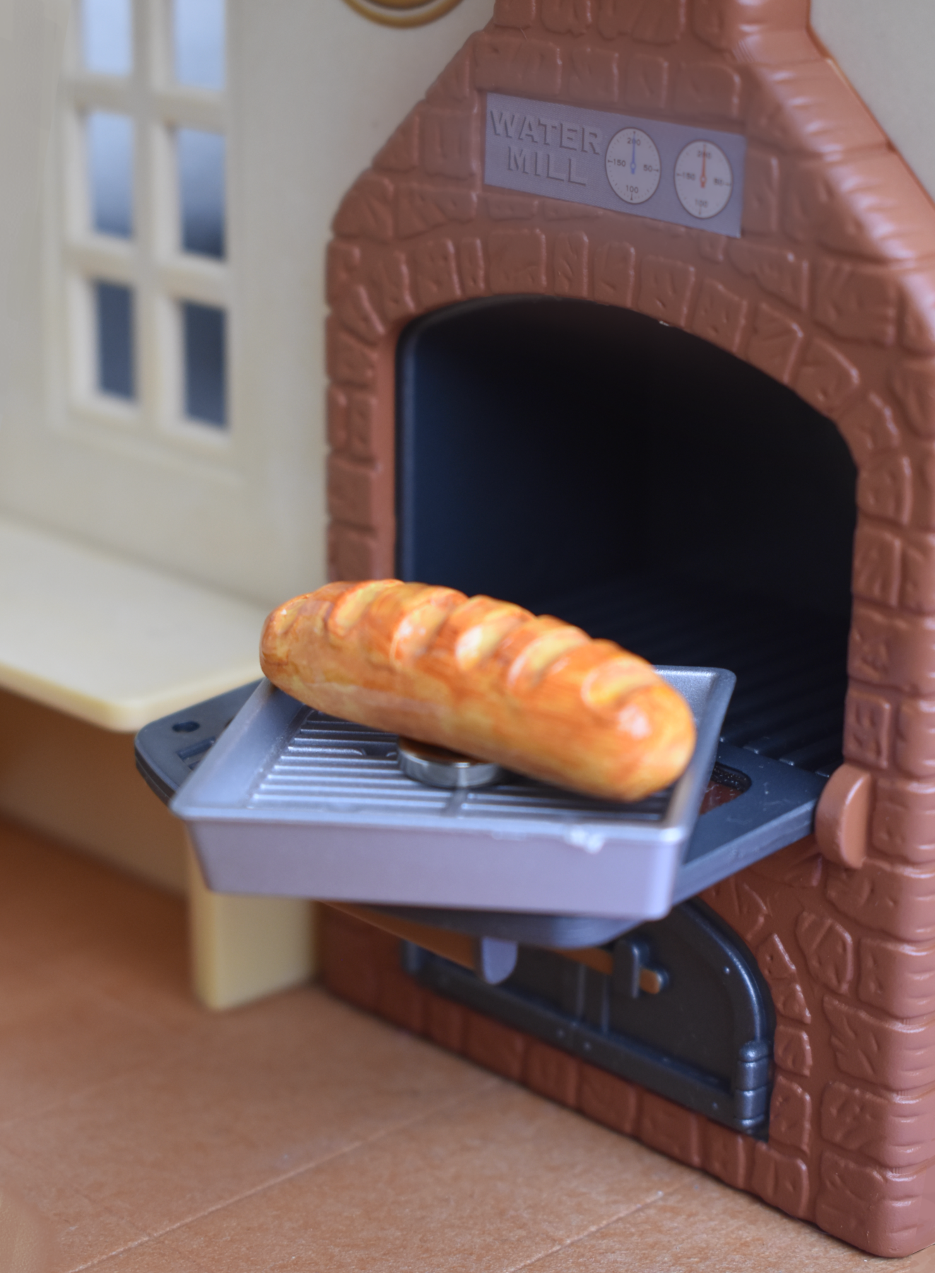 Handmade Cute Baguette Polymer Clay Magnet