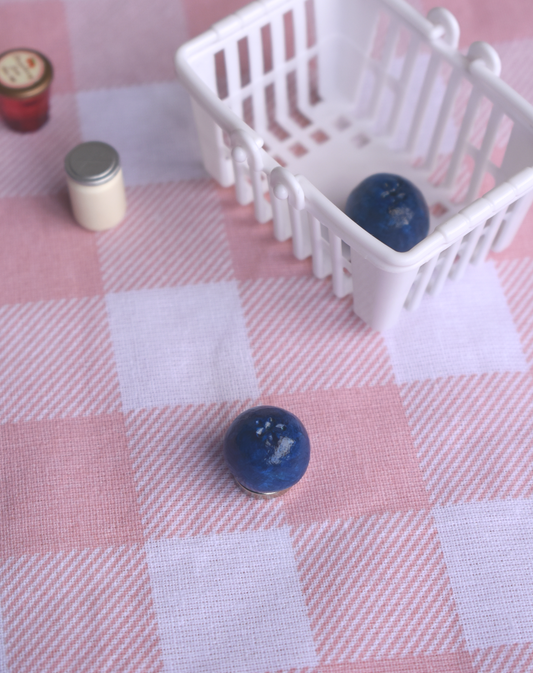Handmade Cute Blueberry Polymer Clay Magnet