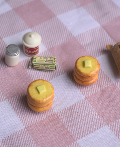 Handmade Cute Pancake Polymer Clay Magnet