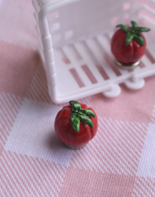 Handmade Cute Tomato Polymer Clay Magnet