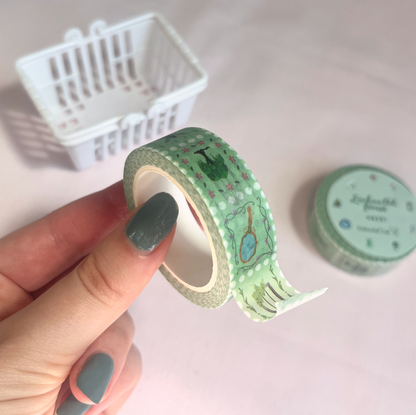 Magic Forest themed illustration washi tape 