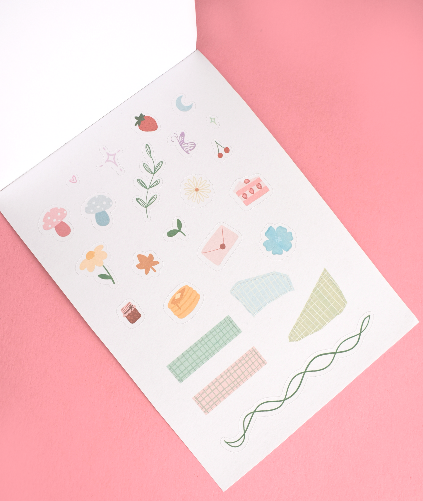 Enchanted Scrapbook & Journal Paper Pack – A5 & A6 (15 Sheets + Sticker Sheet)