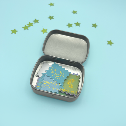 Magical Stamp Stickers Tin