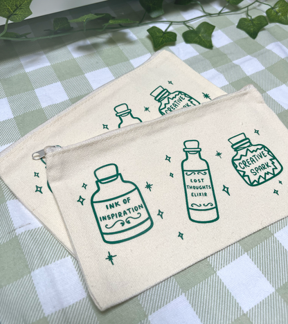 Magic Bottles Pencil Case | Enchanted Ink Journal Supplies