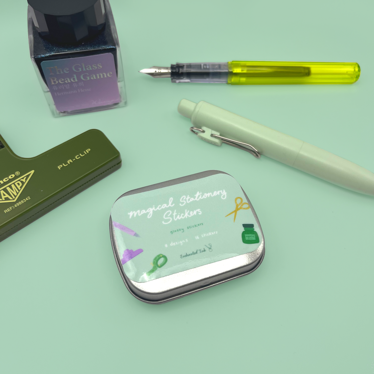 Magical Stationery Stickers Tin