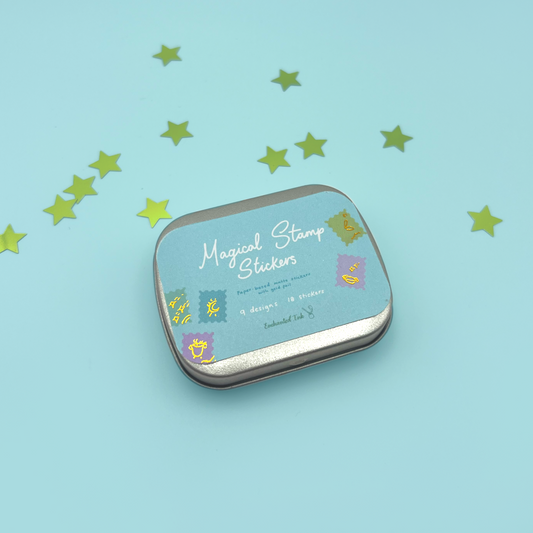 Magical Stamp Stickers Tin