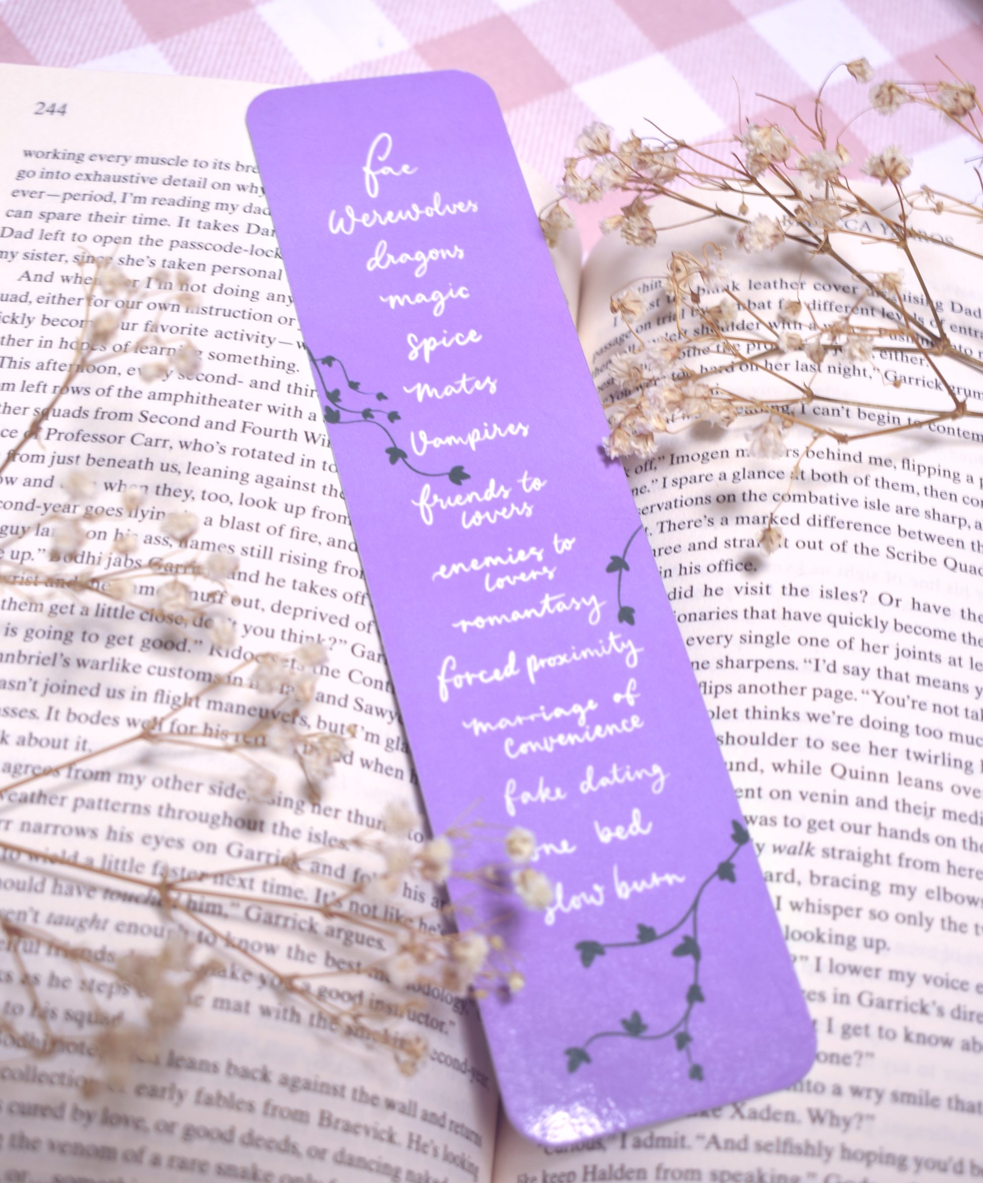 Romance Reader Bookmark