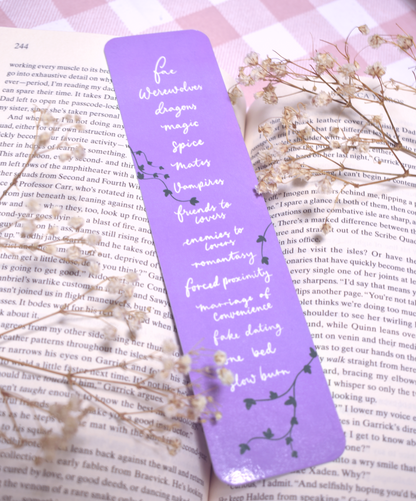 Romance Reader Bookmark