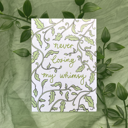 Never Losing My Whimsy Glossy Print