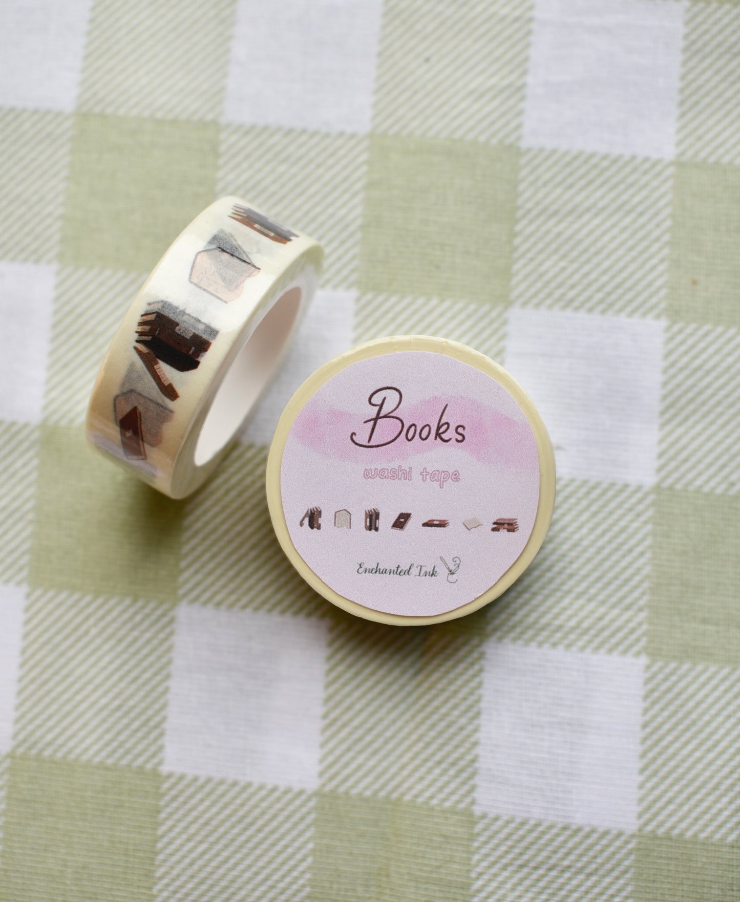 Books Washi Tape