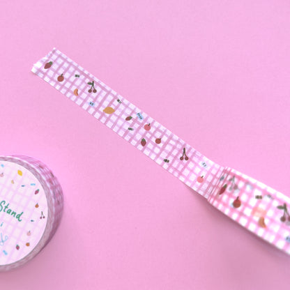 Cute fruit stationery tape for planners and scrapbooking