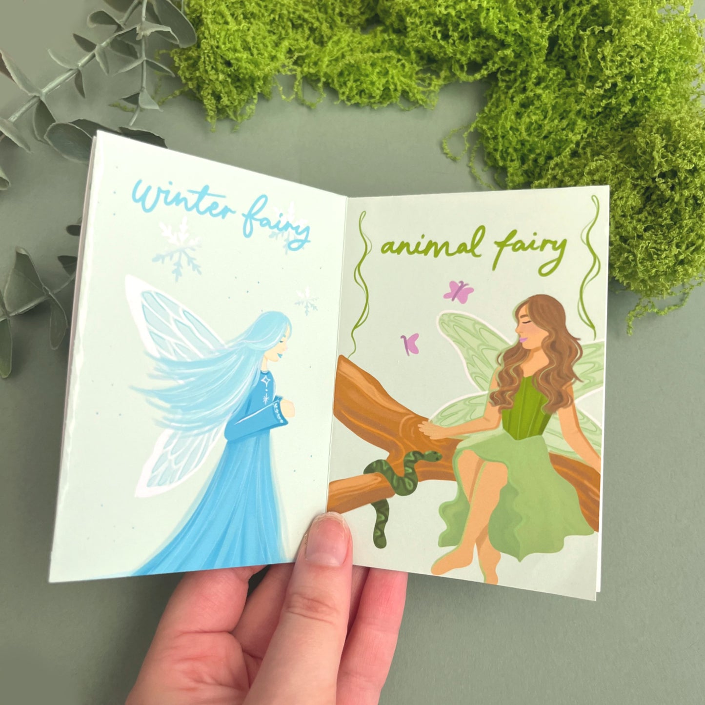 Magical Fairy Zine | Whimsical Fantasy Mini Book