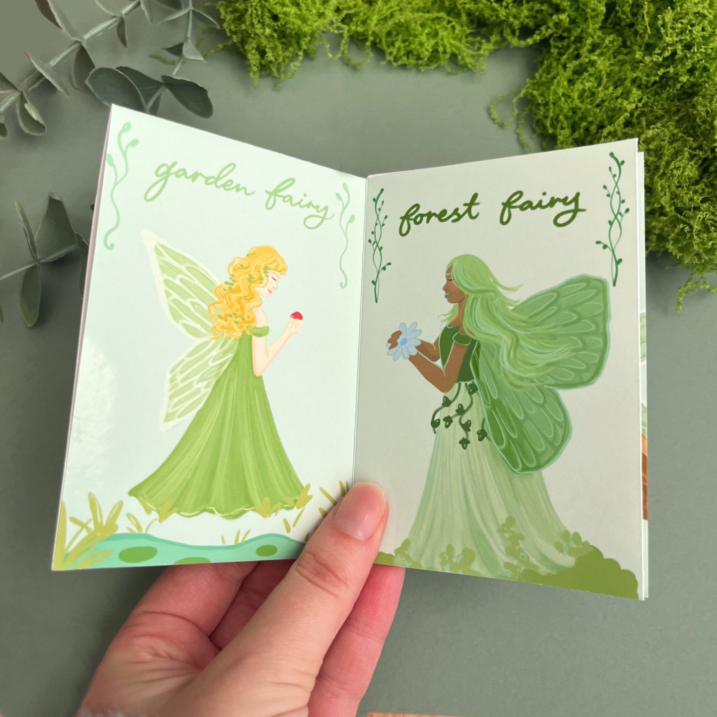 Magical Fairy Zine | Whimsical Fantasy Mini Book