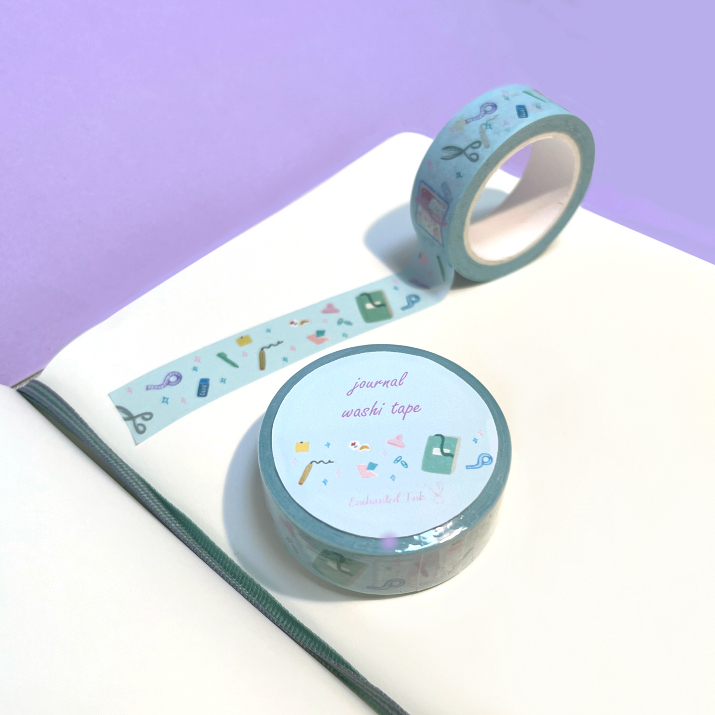 Journal washi tape for minimalist journaling and planners